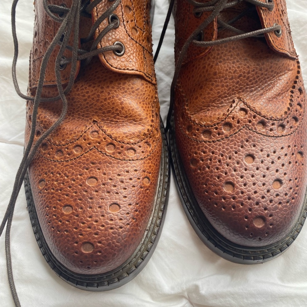 Lace up dress boots mens 43 - Picture 6 of 13